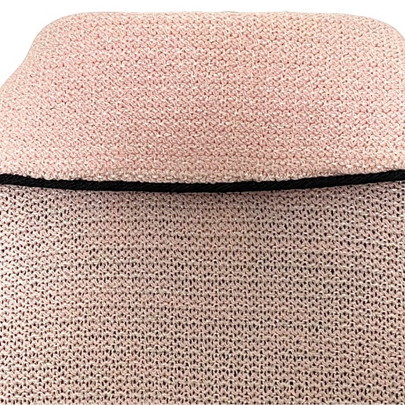 Two-Piece St. John Suit - Pale Pink and Black Jacket PLUS Black Skirt - Size 4 - Picture 16 of 16